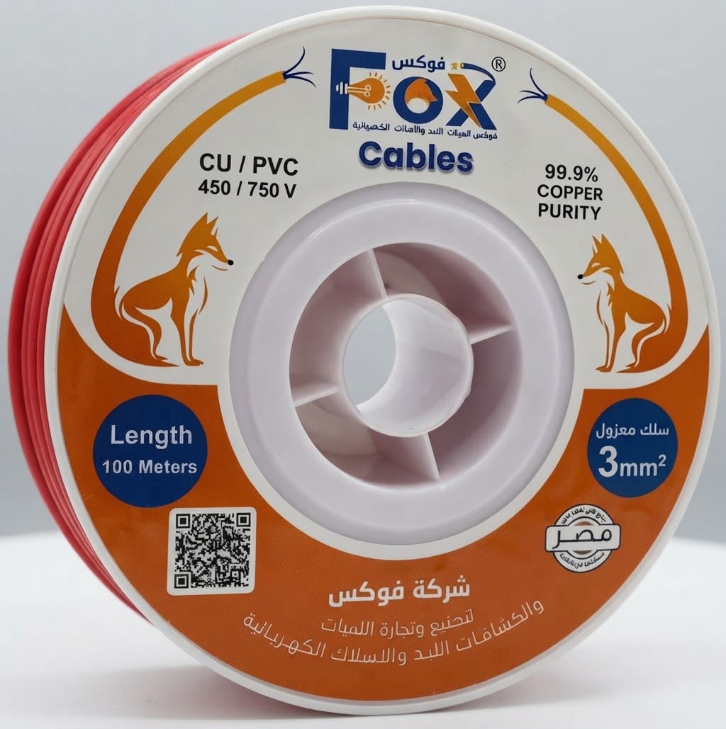 3 ملى سلك فوكس مصمت